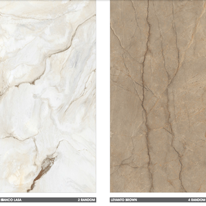 พอร์ซเลนขัดเงาเคลือบเงาขนาด1200x2400มม. กระเบื้องปูพื้นกันน้ำทันสมัยดีไซน์หินอ่อนแผ่นใหญ่ - Product Image 5