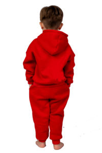 Conjunto de chándal de manga larga con capucha y chándal cómodo de invierno para niños y niñas - Product Image 3