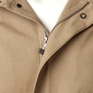 Nouvelle veste bomber à capuche pour homme, automne, imperméable, coupe-vent, décontractée, en coton uni, de haute qualité, vestes d'extérieur - Product Image 2