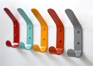 Crochet mural moderne en acier à double crochet, vente en gros, en vrac, pour cuisine, salle de bain, bureau, maison, décoration murale, fabriqué en inde, 2023 - Product Image 4