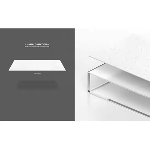 Porcelaine polie de couleur blanche 800*2400*15mm cristal Nano Table Surface conception de meubles 80*240*1.5cm dalle marbre carreaux brillants - Product Image 3