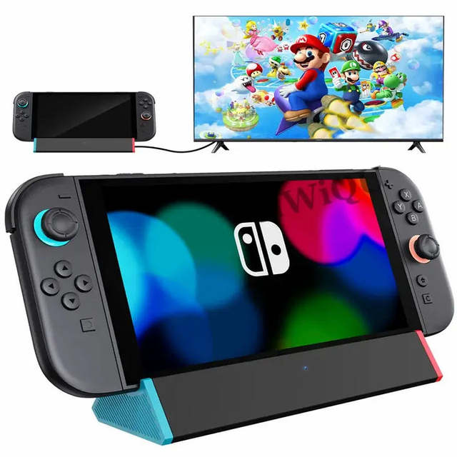 Dock Station D'accueil Pour for Nintendo Switch 2 Cbl Compatible Avec Console De Jeu Portable