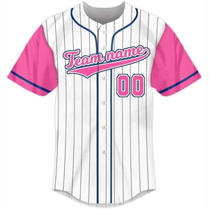 OEM Fully Customizable Baseball Jerseys <b>Men</b> Women Kids Sublimation Printed Sportswear Sets XS Size Featuring Customizable Logo - Product Image 2