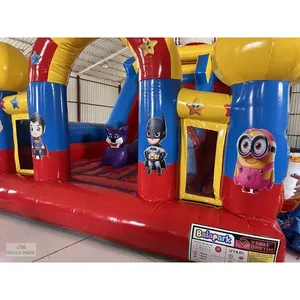 Grande structure gonflable de jeu pour enfants en plein air en forme de robot - Product Image 3