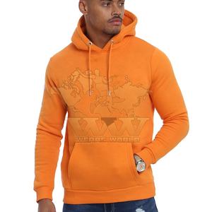 USD Athletic Men's Pullover <b>Hoodie</b> Custom Printed 100% Cotton <b>Plain</b> <b>Black</b> Sweat Shirt for Winter Sports Running Knitted - Product Image 5