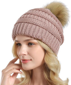 Custom Plaid Knit <b>Cap</b> <b>Winter</b> Beanie Hats for Unisex Common Fabric Custom Color & Logo - Product Image 5