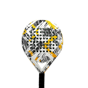 Raqueta DE TENIS Padel de carbono con logotipo personalizado de alta calidad, Diamante/lágrima/forma redonda, Red de nailon, Color personalizado - Product Image 6