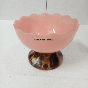 Cadeau tendance Résine époxy tendance de haute qualité et bol à salade vaisselle bol de service à salade vaisselle bol cadeau de charisme - Product Image 1