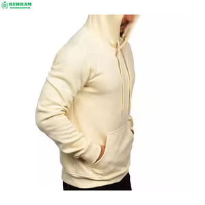 Thick Luxury Winter Unisex Cotton 500gsm Eco-Friendly Fleece Hoodies OEM Service <b>Bulk</b> - Product Image 5