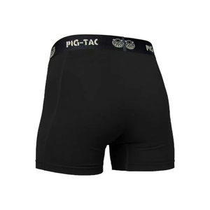 Calzoncillos bóxer de corte medio para hombre con tejido de punto transpirable de elastano/algodón de secado rápido, logotipo en la cintura y ajuste cómodo. - Product Image 2