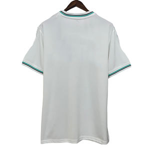 T-shirt en maille surdimensionné vintage personnalisé pour homme, style rétro streetwear, maillot de sport pour le football, fourniture d'usine - Product Image 5