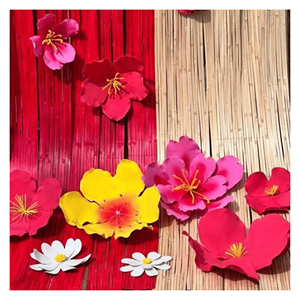 Colorful Bamboo <b>Strips</b> Soft bamboo decorative <b>strips</b> for DIY art crafts interior accents and styling Vietnam - Product Image 2