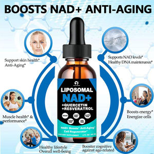 Supplément OEM NAD 900mg Haute Puissance, Nicotinamide Riboside Liposomal avec Resvératrol Liquide pour une Régénération Cellulaire Avancée - Product Image 2