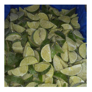 Rodajas de cítricos tratadas con IQF de Lima congelada de Vietnam que retienen el sabor y el color adecuados para uso culinario y minorista de jugo - Product Image 1