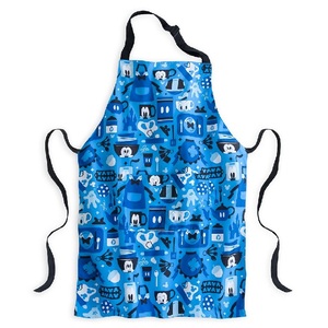 Delantal de cocina con estampado de algodón orgánico personalizado, conjunto de alta resistencia con bolsillos, diseño de lujo, venta al por mayor, 2022 - Product Image 3