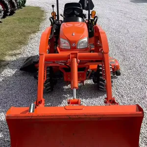 Original Kubota 35HP Mini Farm Tractor With Implements For Sale