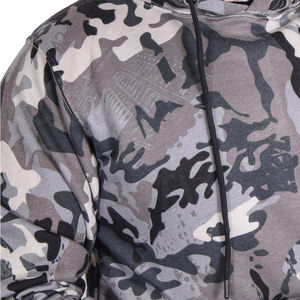 OEM personalizado de alta calidad de los hombres de talla grande de doble color Sudadera con capucha básicos de algodón mezclado para el invierno - Product Image 5