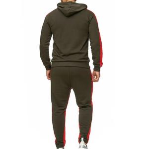 Ensemble survêtement homme tendance coupe 3D hiver grande taille résistant au froid avec poches et capuche, pantalon et sweat à poignets rétractables - Product Image 3