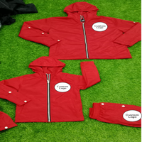 Set Jaket dan Celana Windbreaker Nylon Outdoor Pria - Setelan Windbreaker Nylon Ringan Pria - Tracksuit Streetwear