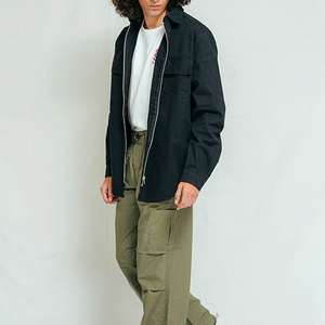 Envío gratis camisa de mezclilla de hombre Estilo Vintage único 100% algodón ropa de calle moda precio barato servicio OEM/ODM - Product Image 3