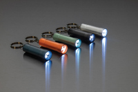 Senter Gantungan Kunci Aluminium Daur Ulang XD Collection RCS 2700K Cahaya Putih Hangat Lembut 0.5-20 Lumens Model IP Rating Khusus