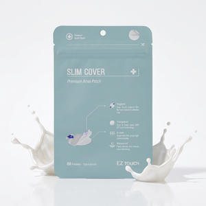 EZ Touch Slim Cover 12mm Patch anti-acné ultra-fin - Patch hydrocolloïde invisible ultra-mince - Fabriqué en Corée - Product Image 1