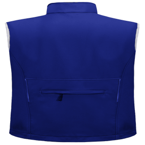 Chaleco Unisex Delgado de Lona Softshell con Cuello Alto, Logotipo Frontal, Cortavientos, Sin Mangas, para Exteriores - Product Image 6