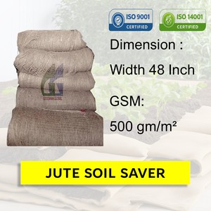 Tissu en maille de jute biodégradable et écologique de 48 pouces de large, 500 g/m², pour le contrôle de l'érosion et la protection des sols, vente en gros Goodman Global Bangladesh - Product Image 2