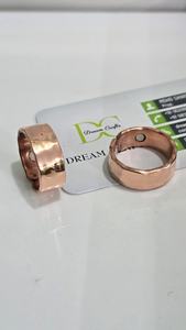 Trendy Fashion <b>Jewellery</b> Ring <b>Magnetic</b> Polished Pure Copper Thumb Ring Unisex Antique Imitation High Quality Copper Therapy - Product Image 6