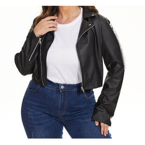 Vestes en cuir pour femmes du Pakistan Vestes en cuir pour femmes de haute qualité à la mode pour femmes Taille personnalisée en cuir de mouton d'origine - Product Image 3