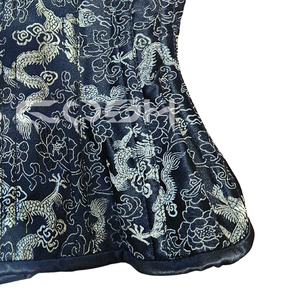 Corset sexy gothique amincissant sous-poitrine en brocart de dragon avec baleines en acier pour femmes aux courbes généreuses, fournisseur du Pakistan - Product Image 5