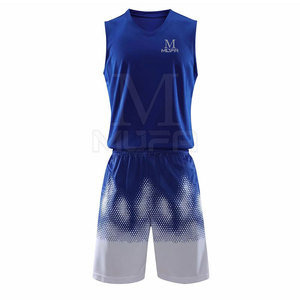 Uniforme de basket-ball double face pour hommes professionnels ensemble de sport personnalisé Logo imprimé respirant vente directe d'usine nouveau modèle - Product Image 1