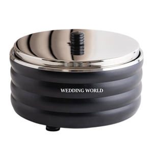Customized Design Metal <b>Food</b> <b>Warmer</b> Round shape Kitchen Ware Wholesale New Metal Hotpot - Product Image 4