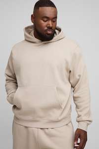 Venta caliente Fabricante Hecho en Pakistán Jersey en blanco de algodón personalizado Sudadera con capucha Unisex de gran tamaño para hombres y mujeres sin cordón - Product Image 4