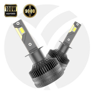 YUFING 32000LM 200W voiture phare Led longue durée H1 H11 feux de route et feux de croisement 12V Kit d'éclairage de voiture 9012 phares LED haute puissance - Product Image 1