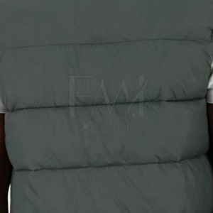 Veste d'hiver à bulles sans manches avec logo personnalisé du fabricant Vêtements Gilet bouffant pour hommes fabriqué à partir de Sialkot - Product Image 6