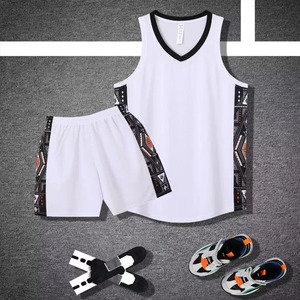 Baloncesto personalizado nombre Número 3D impreso baloncesto jerseys transpirable Plaid Tank Tops para hombres mujeres verano suelto cuello redondo - Product Image 5
