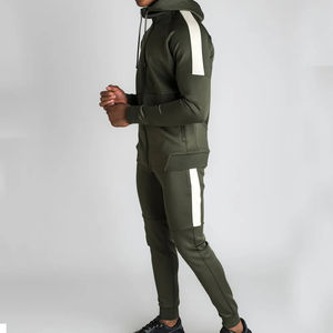 Logo personnalisé survêtements pour hommes vêtements de sport de haute qualité jogging pour hommes ensemble deux pièces vêtements de sport survêtements décontractés pour hommes - Product Image 6