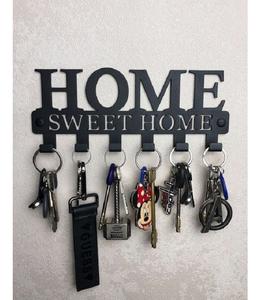 Organisateur de clés mural en métal de qualité supérieure avec plusieurs crochets pour les clés de la maison et du bureau d'Inde - Product Image 3