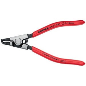 KNIPEX a 01 Alicates pulidos de 90 grados para anillos de retención externos de eje de 3-10 mm, 125 mm de longitud, removedor de ganchos y pinzas de pesca - Product Image 4
