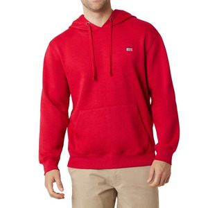 เสื้อมีฮู้ดแขนยาวกระเป๋าจิงโจ้มีฮู้ดสำหรับผู้ชายผ้าหนาโอเวอร์ไซส์ OEM พิมพ์โลโก้ทำลาย - Product Image 1