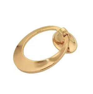 Traditional Metal <b>Door</b> <b>Knocker</b> Vintage Brass Finish <b>Front</b> <b>Door</b> Decoration Home Villa Entrance Durable Ring Handle Hardware - Product Image 6