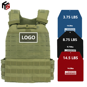 Chaleco de gimnasia ajustable para entrenamiento corporal, portador de placa Molle, gran oferta, OEM - Product Image 1