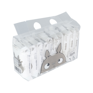Lingettes humides pour bébé, 8x10 paquets, 18x20 cm, pour le nettoyage des bébés, en tissu spunlace, logo personnalisable, parfumé - Product Image 2