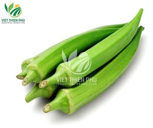 VIET THIEN PHU PREMIUM LQF Okra surgelée coupée en dés/tranchée, récoltée directement des fermes vietnamiennes - Product Image 1