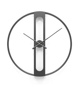 Horloge murale analogique en métal de luxe, taille et design personnalisés, avec couleur et taille personnalisées pour la décoration de la maison - Product Image 1