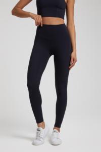 Venta al por mayor de talle alto personalizado mejor melocotón cadera Leggings glúteos levantar pantalones sin costura frontal gimnasio entrenamiento Fitness pantalones para mujeres - Product Image 2