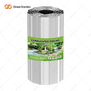 Borde de Jardín Ecológico de Acero Corten Laminado en Frío Natural de 10'*50', Rectangular, para Césped y Paisajismo - Product Image 2