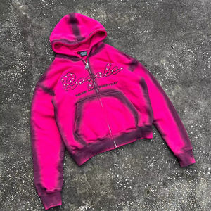 Custom 500 Gsm <b>Men's</b> Oversized <b>Pullover</b> Hoodie Quality 3D <b>for</b> Puff Print Cropped Hoodie Embroidered - Product Image 1