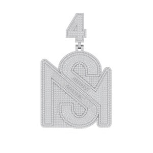 Twinkling Chic 14K Plaqué Or Moissanite Hip Hop Pendentif Rond Brillant Coupe VVS2 Premium Bijoux Déclaration Cadeau Unisexe - Product Image 4